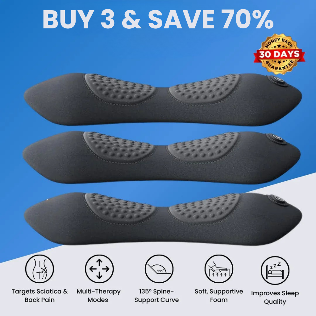 Triple Fusion Massager for Back Pain Relief