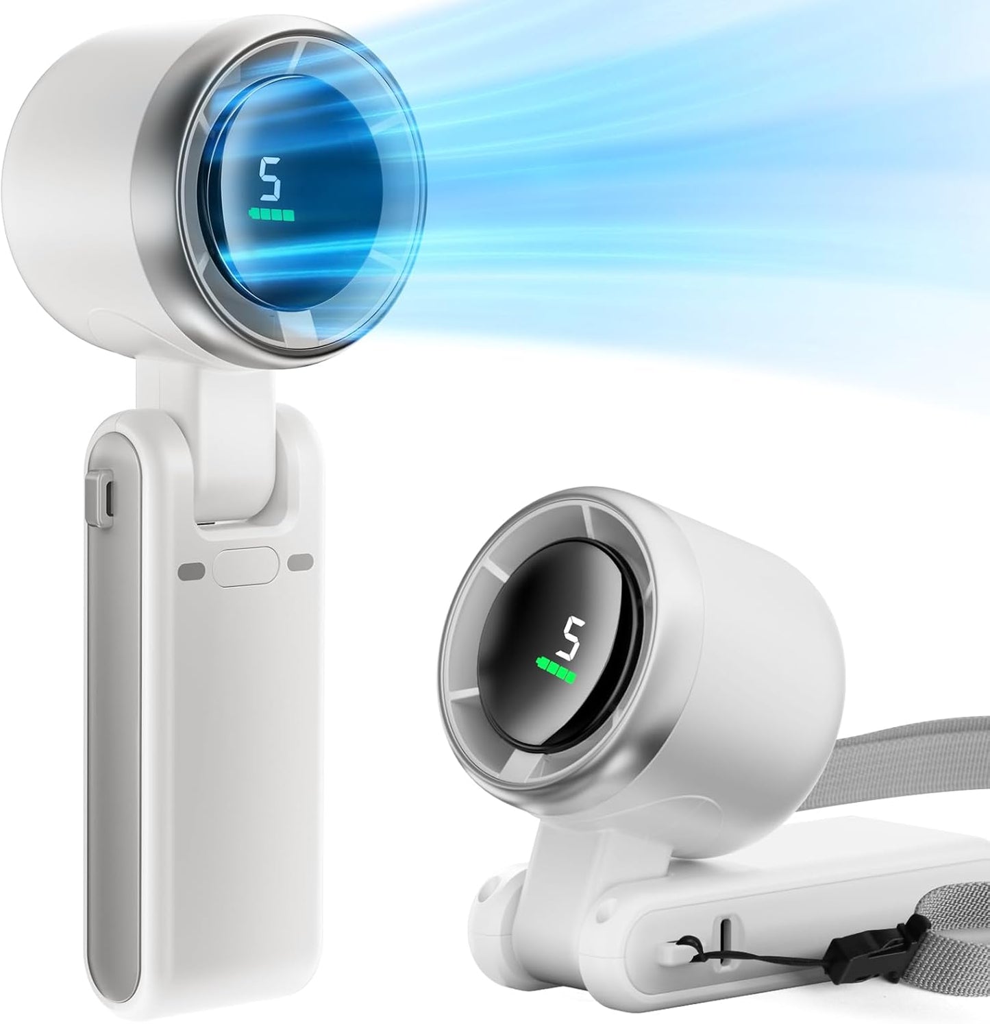 NVB™ Handheld Fan Rechargeable Mini