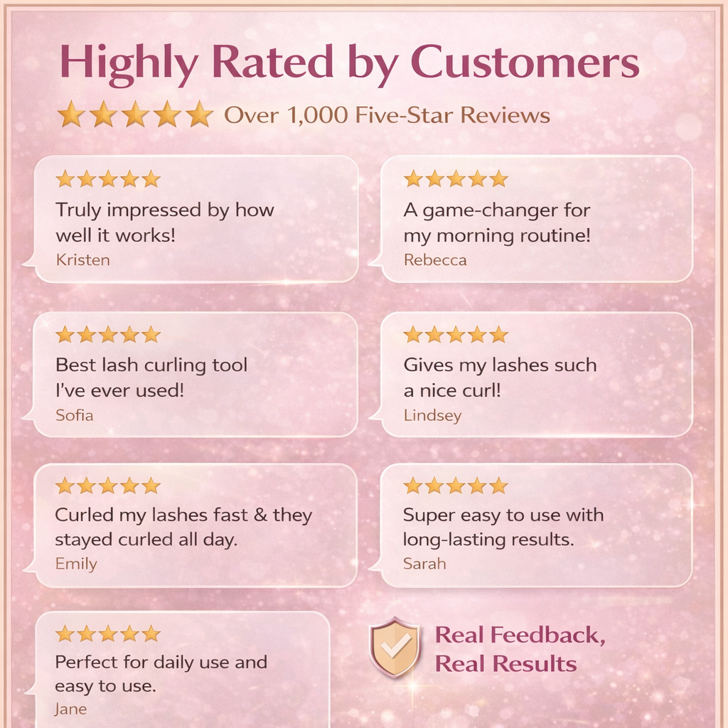 NVB™ Rechargeable Heated Eyelash Curler