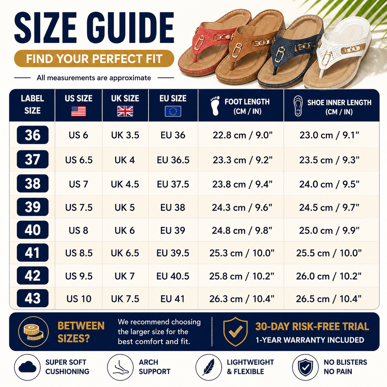 NVB SoftWave™ Sandals
