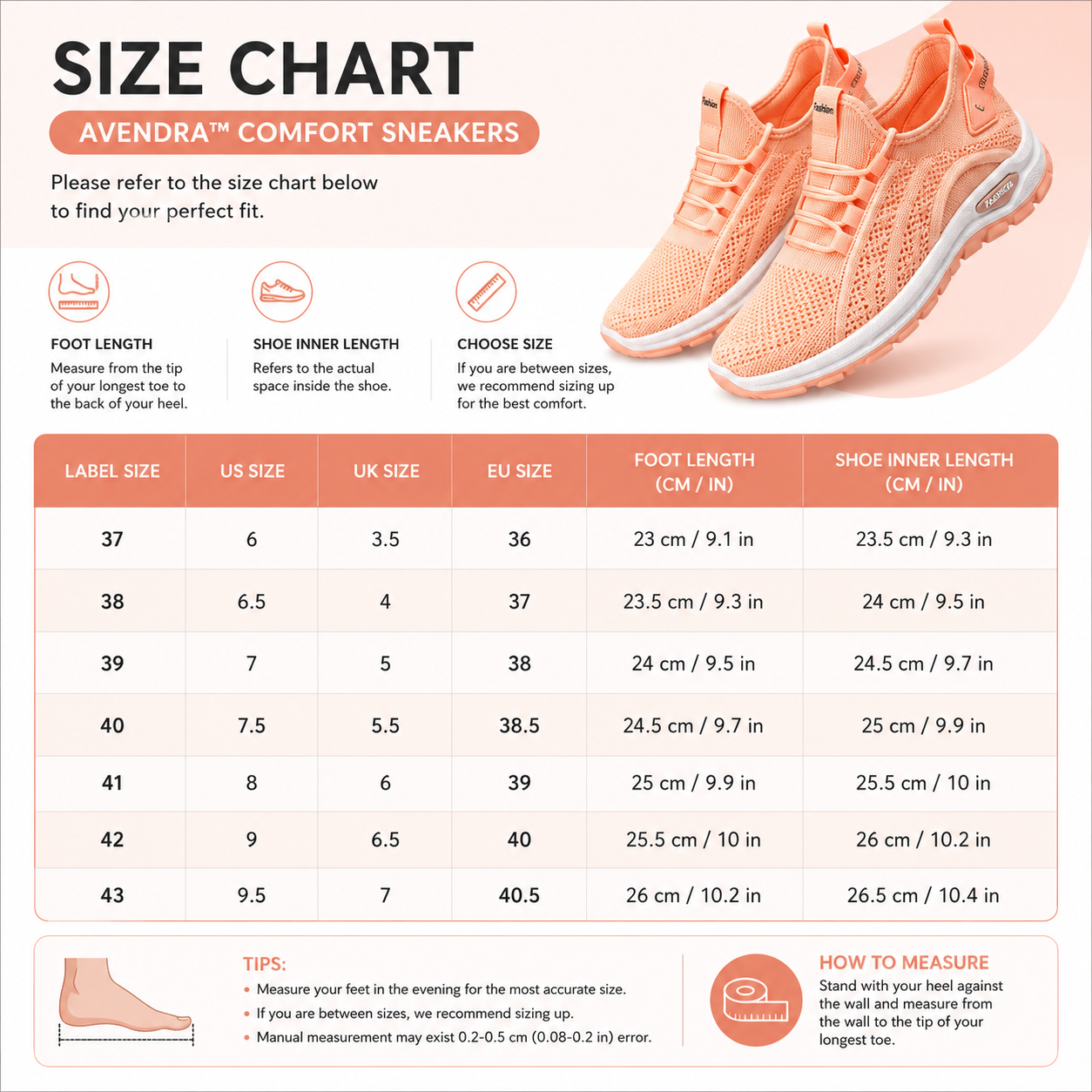 Avendra™ Comfort Sneakers