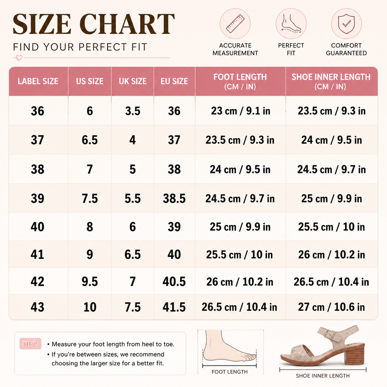 NVB™ Luna Block Heel Sandals