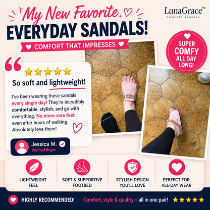 LunaGrace™ Comfort Sandals