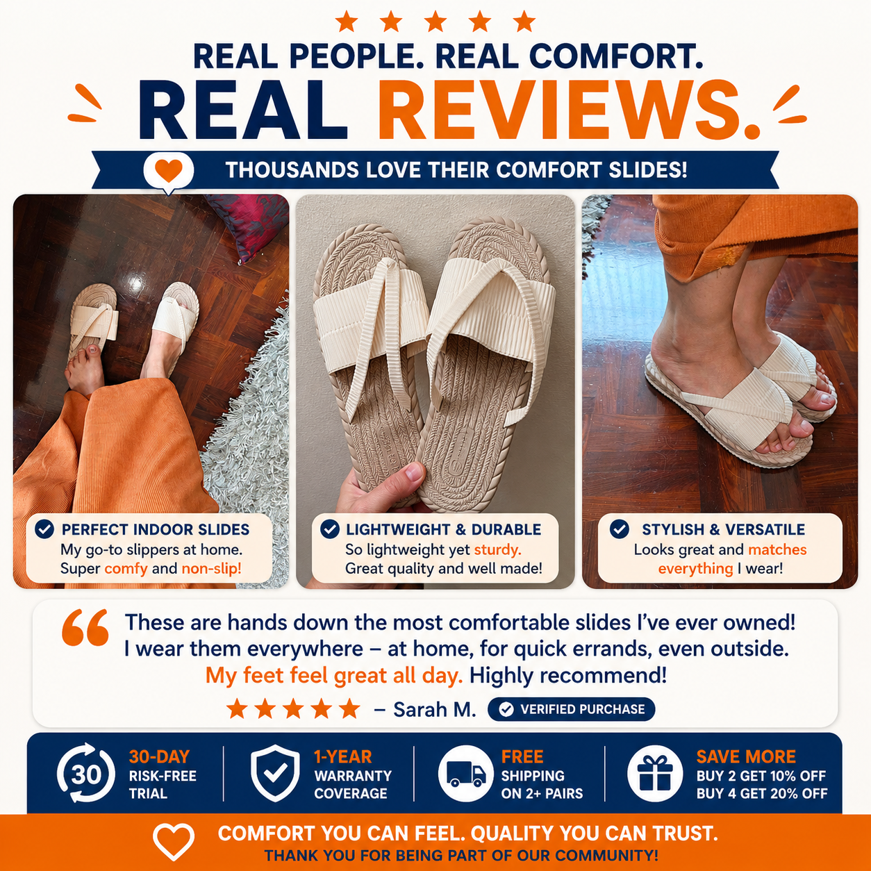 Haven™ Comfort Slides