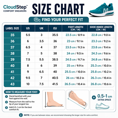 CloudStep™ Comfort Sneakers