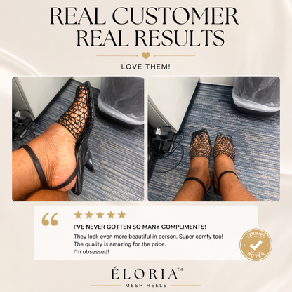 ÉLORIA™ Mesh Heels
