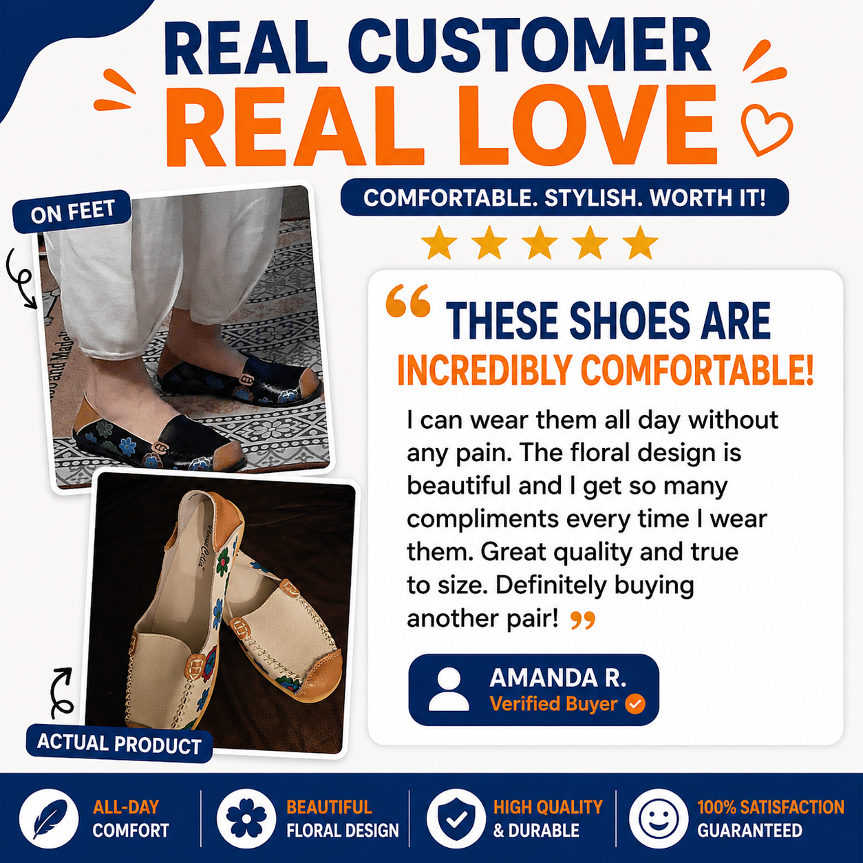 Daisy™ Artistic Walking Shoes