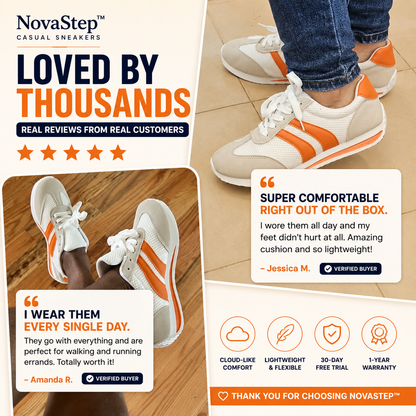 NovaStep™ Casual Sneakers