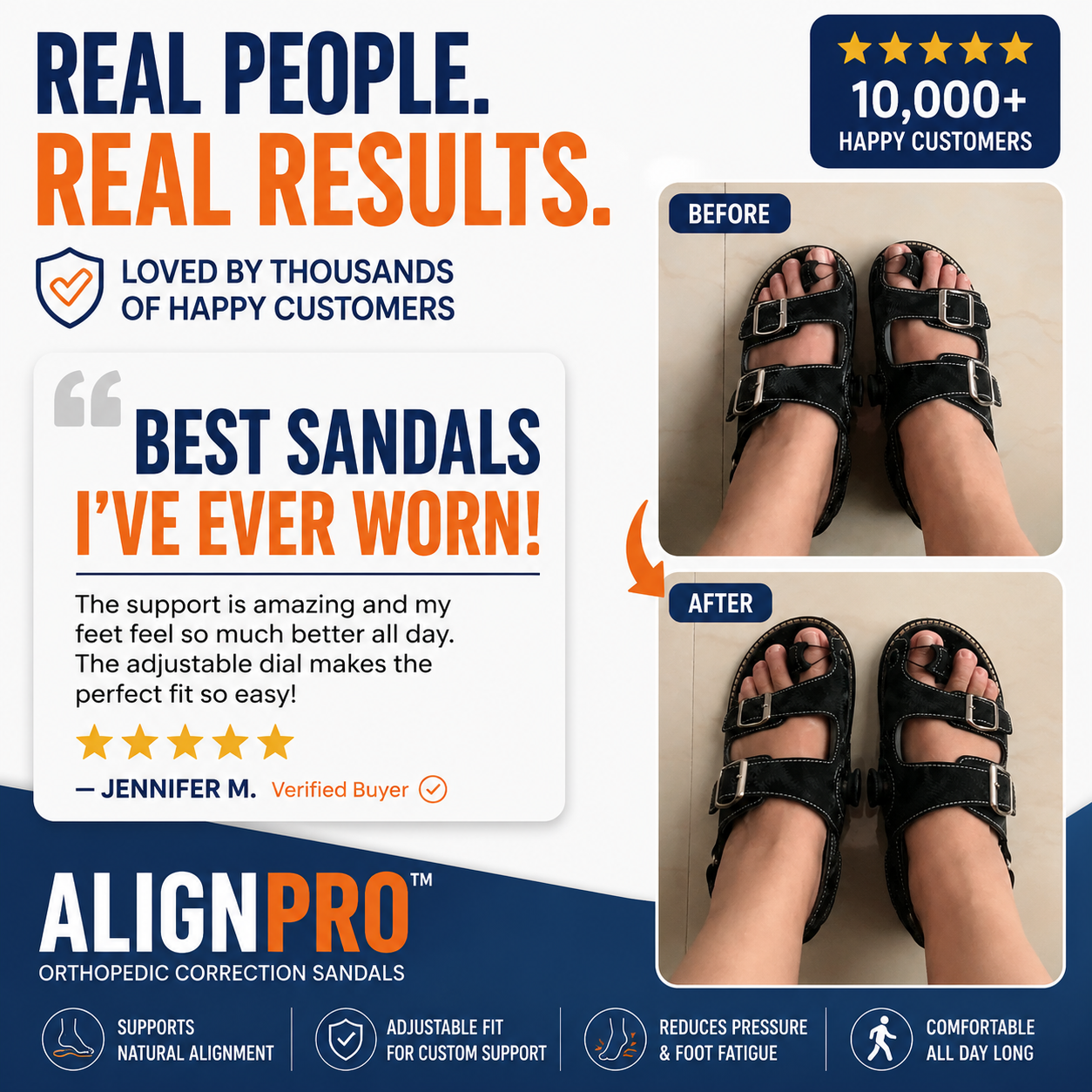 ALIGNPRO™ Orthopedic Correction Sandals