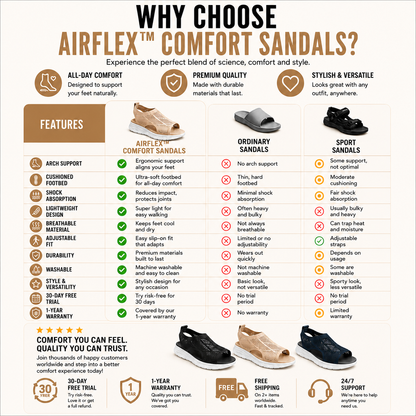AirFlex™ Comfort Sandals