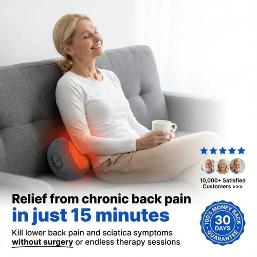 Triple Fusion Massager for Back Pain Relief
