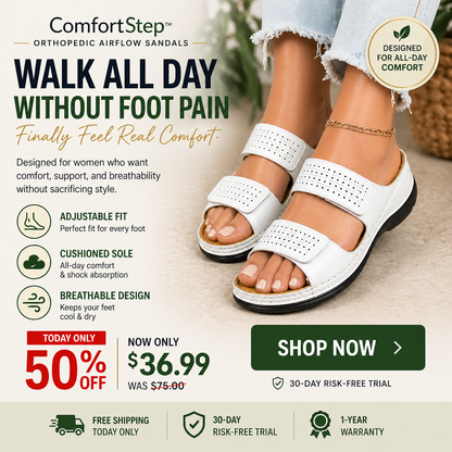 ComfortStep™ Orthopedic Airflow Sandals