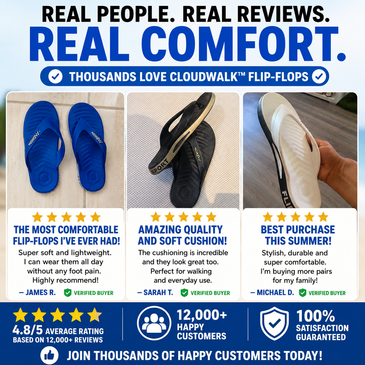 CloudWalk™ Flip-Flops