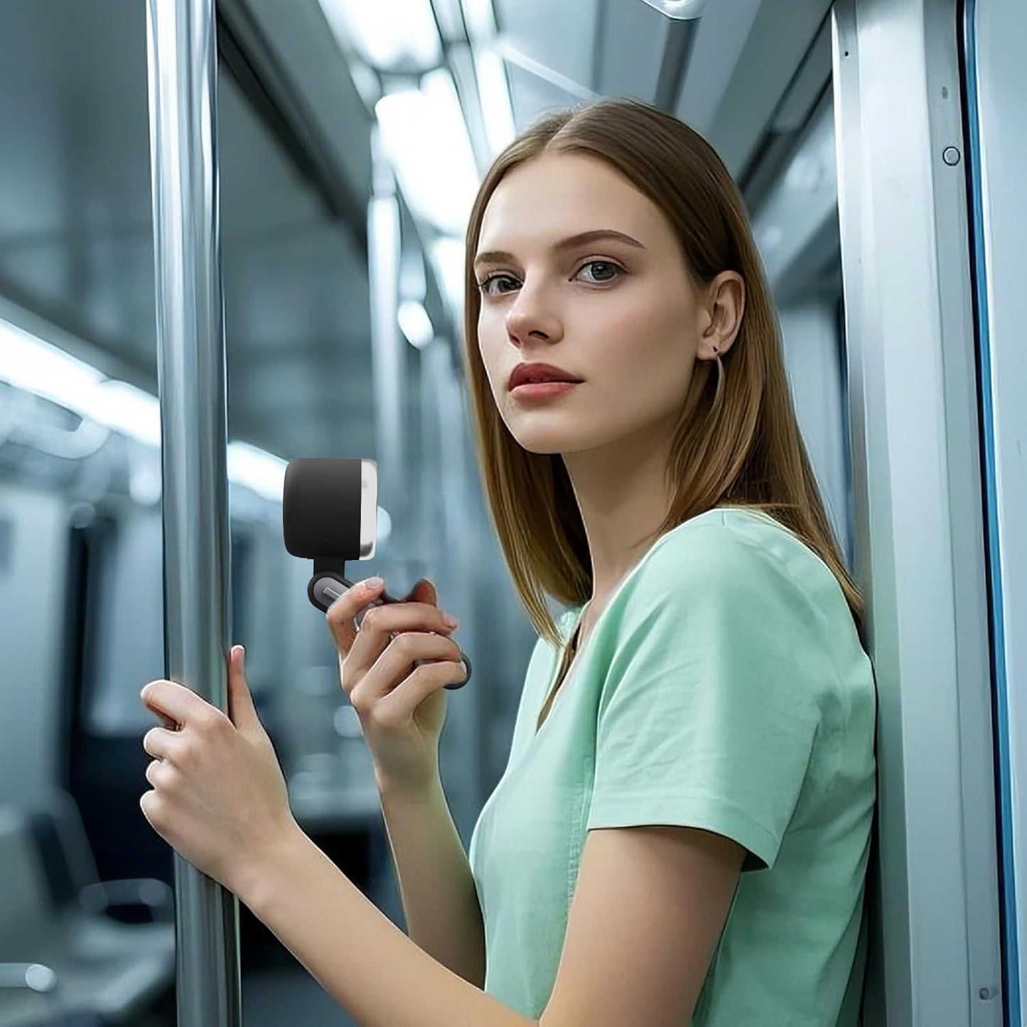 NVB™ Handheld Fan Rechargeable Mini