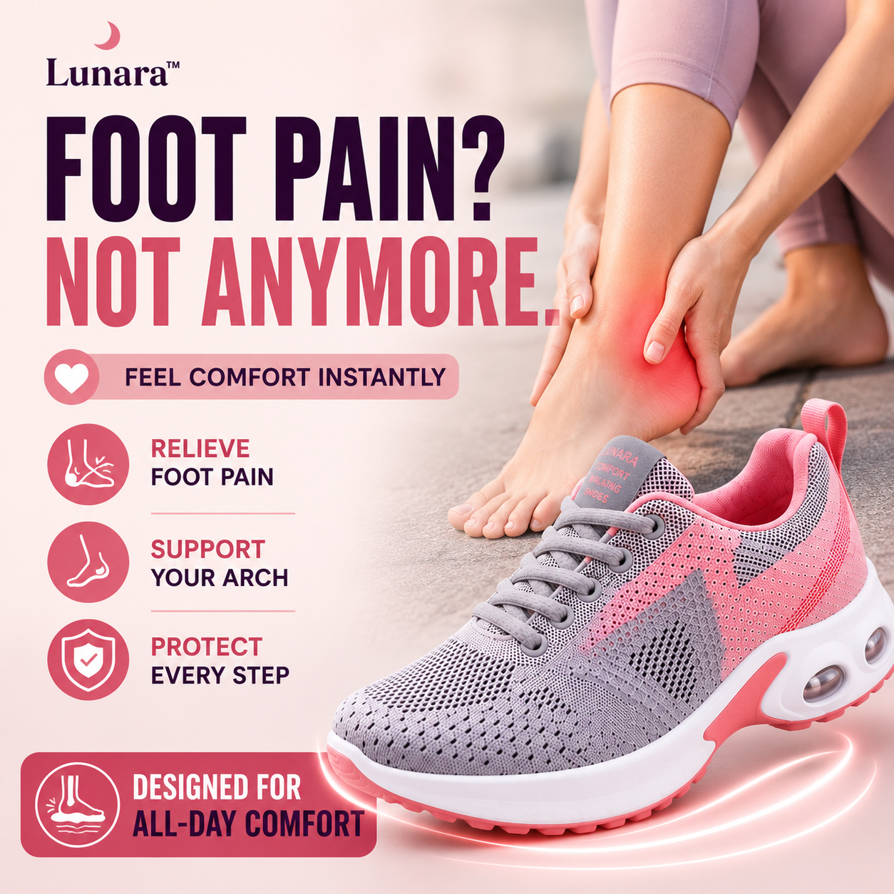 Lunara™ Walking Shoes