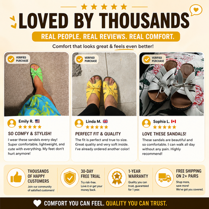 LunaBow™ Comfort Sandals