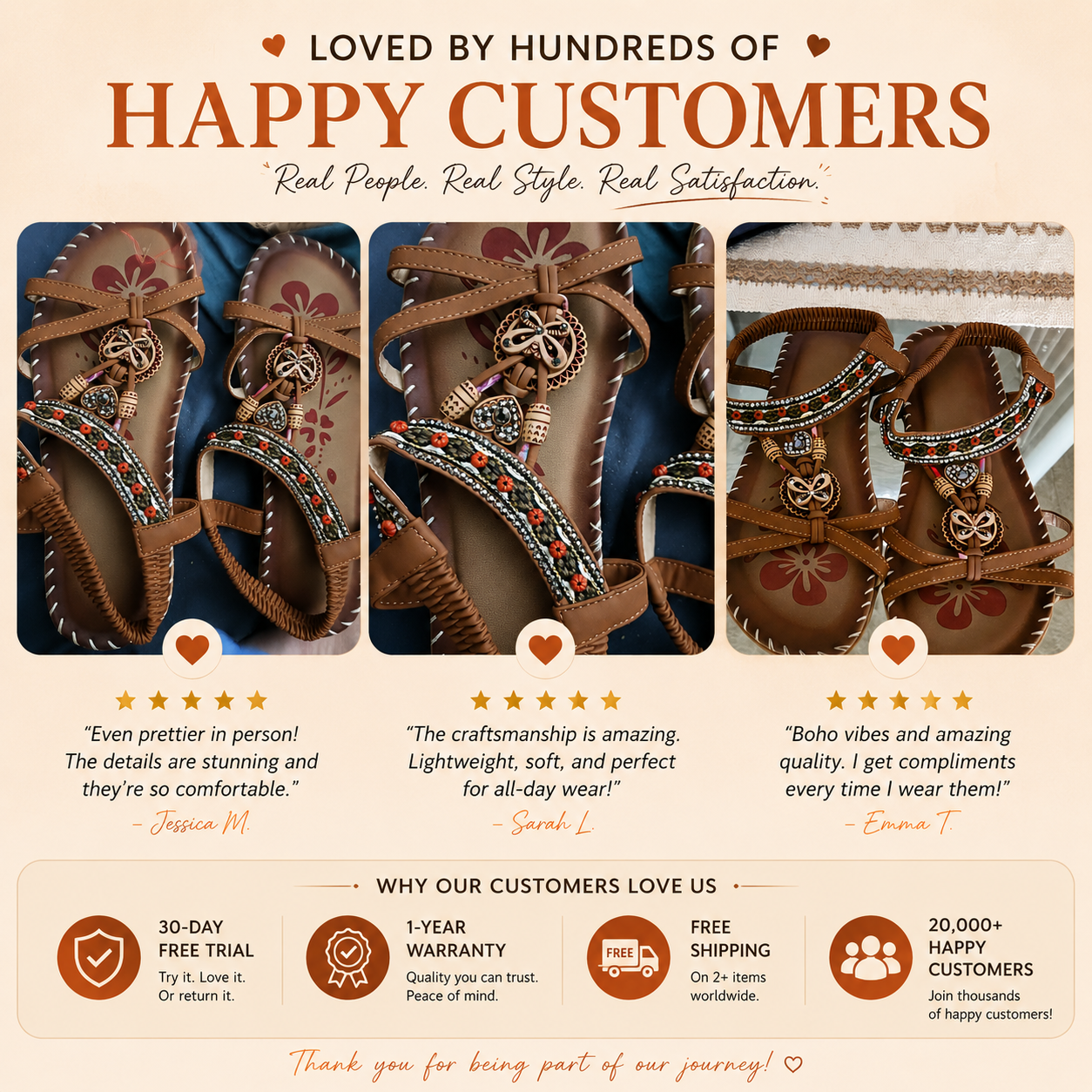 Bohemia™ Handmade Sandals