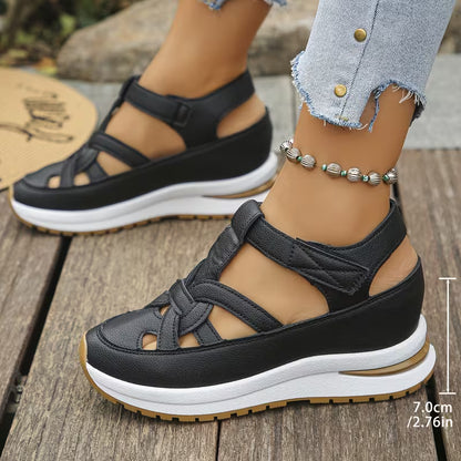 ComfortLift™ Orthopedic Platform Sandals – Walk Pain-Free & Look Taller Instantly