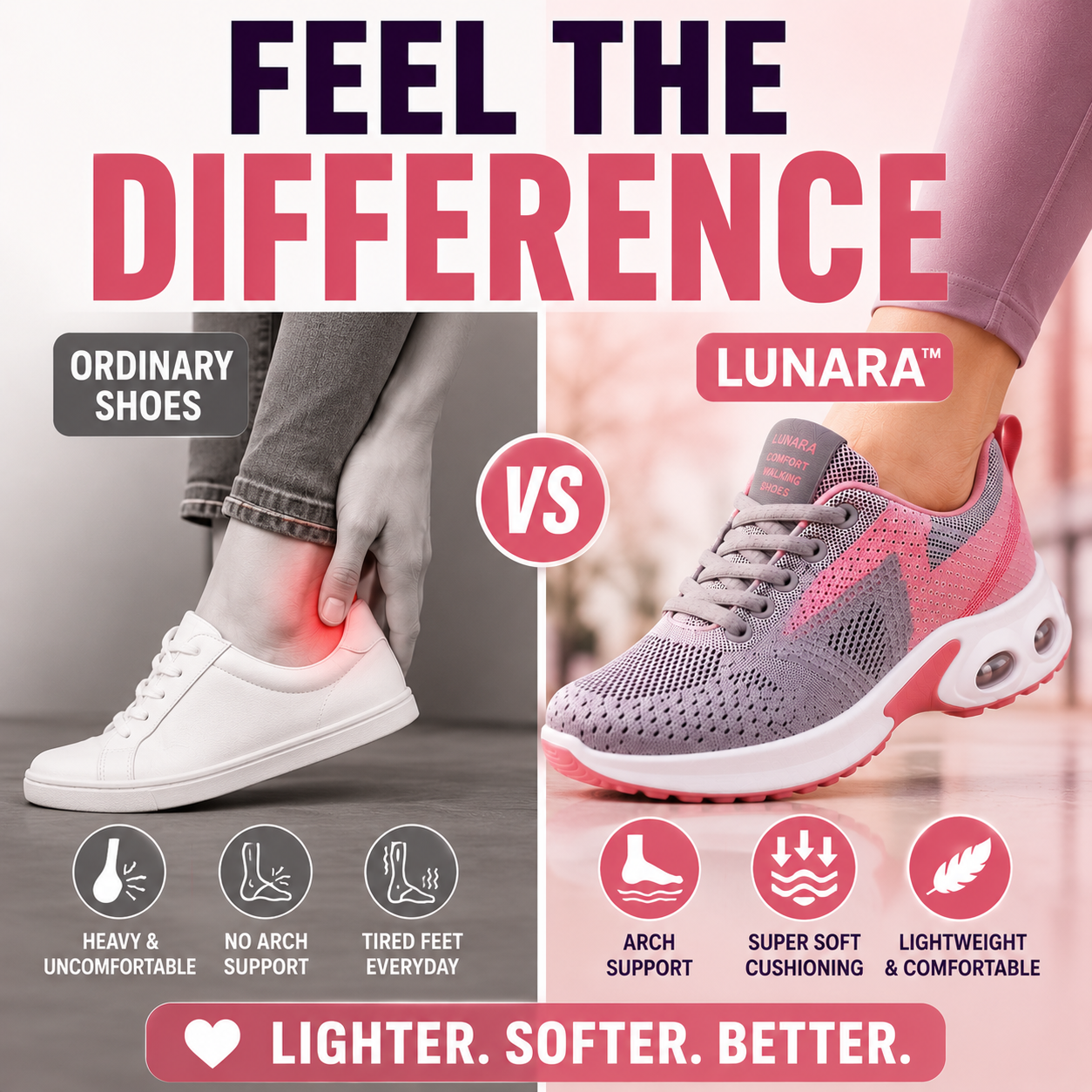 Lunara™ Walking Shoes