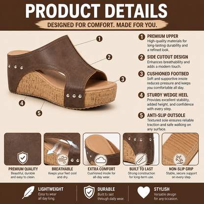 CloudCush™ Orthopedic Wedge Slides