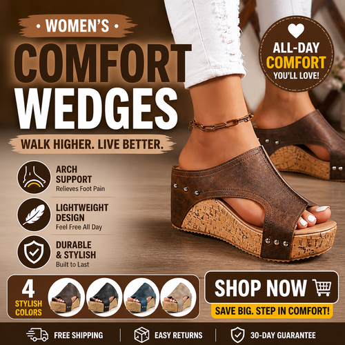 CloudCush™ Orthopedic Wedge Slides