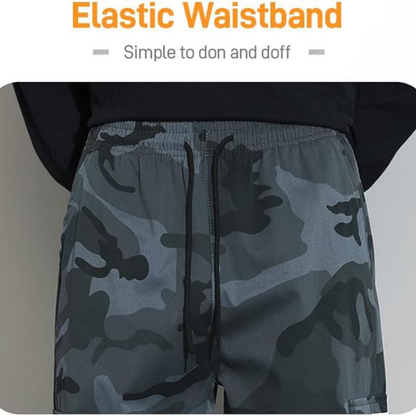 Men's Camo Tactical Jogger Cargo Pants