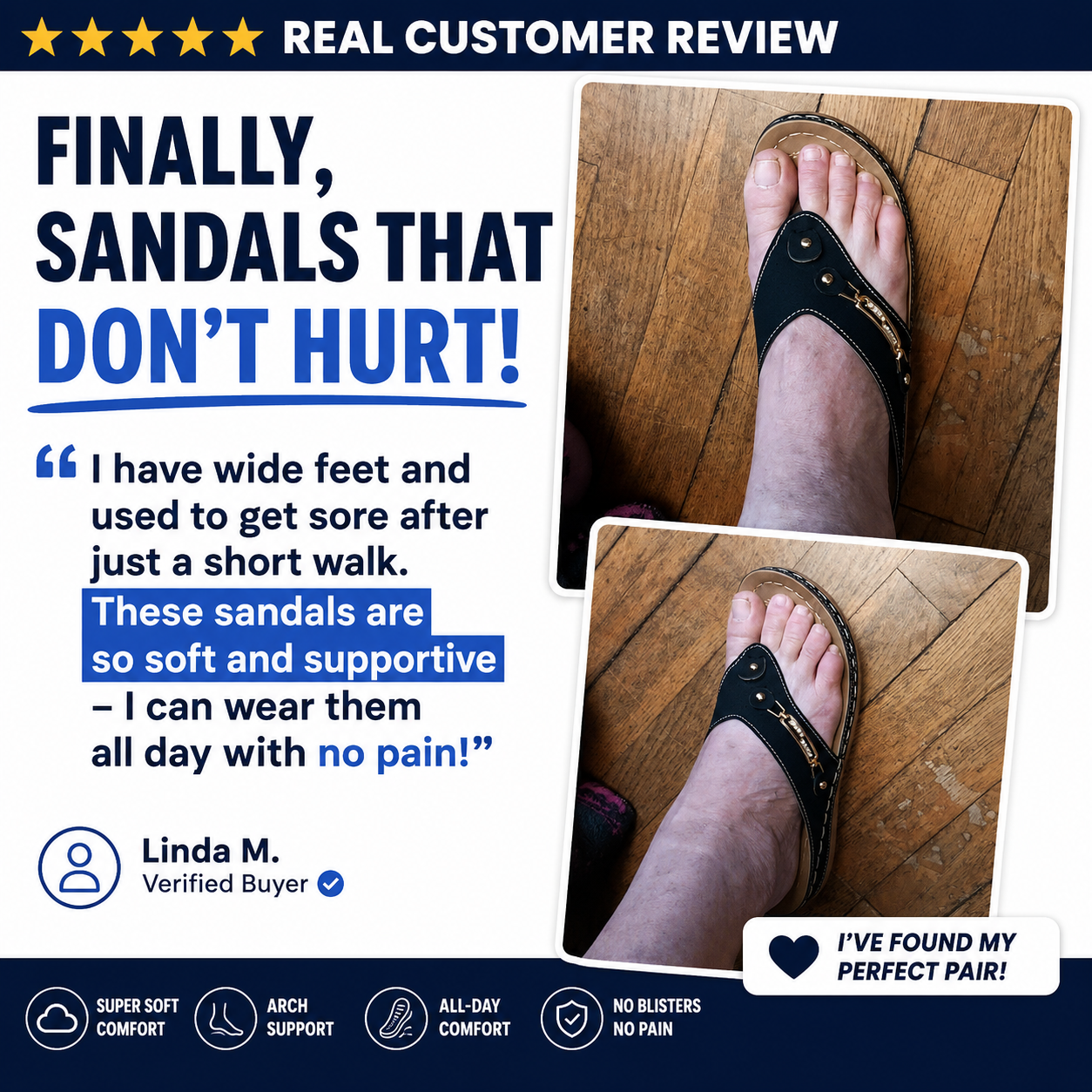 NVB SoftWave™ Sandals