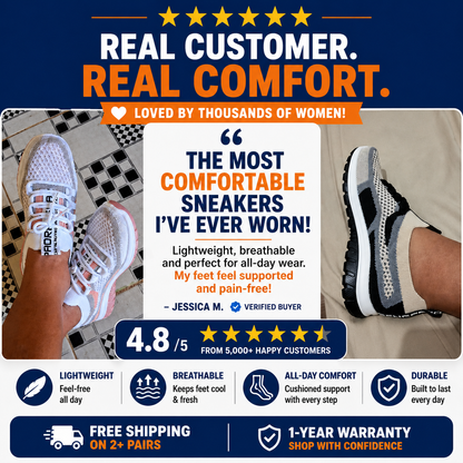 BREEZELLE™ Comfort Knit Sneakers