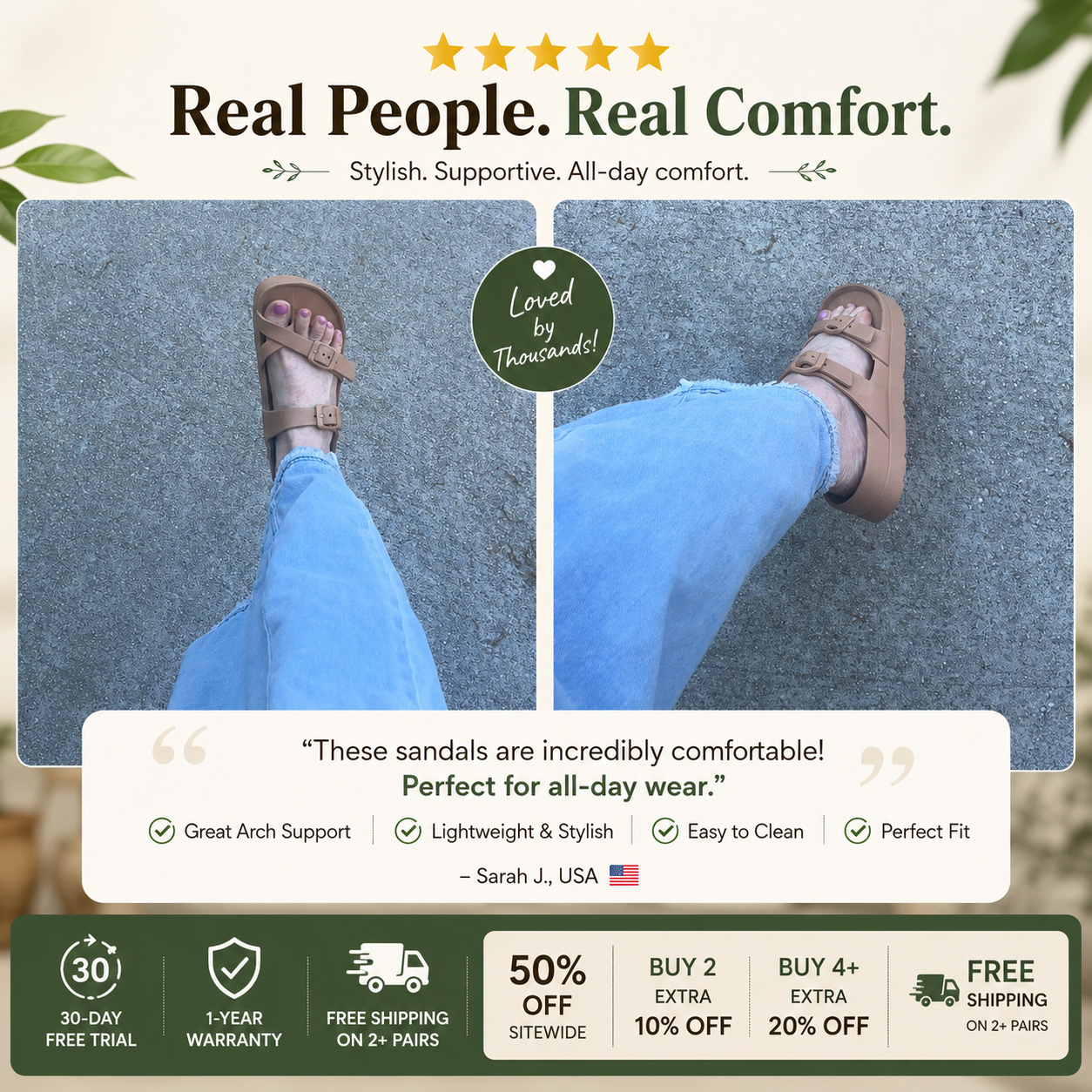 AirSoft™ Comfort Slides