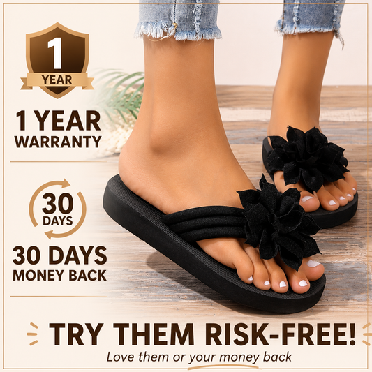 Elegant Floral Sandals Designed for All-Day Comfort