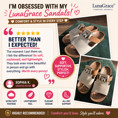 LunaGrace™ Comfort Sandals