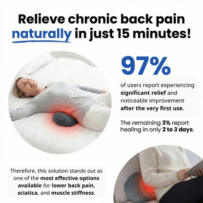 Triple Fusion Massager for Back Pain Relief