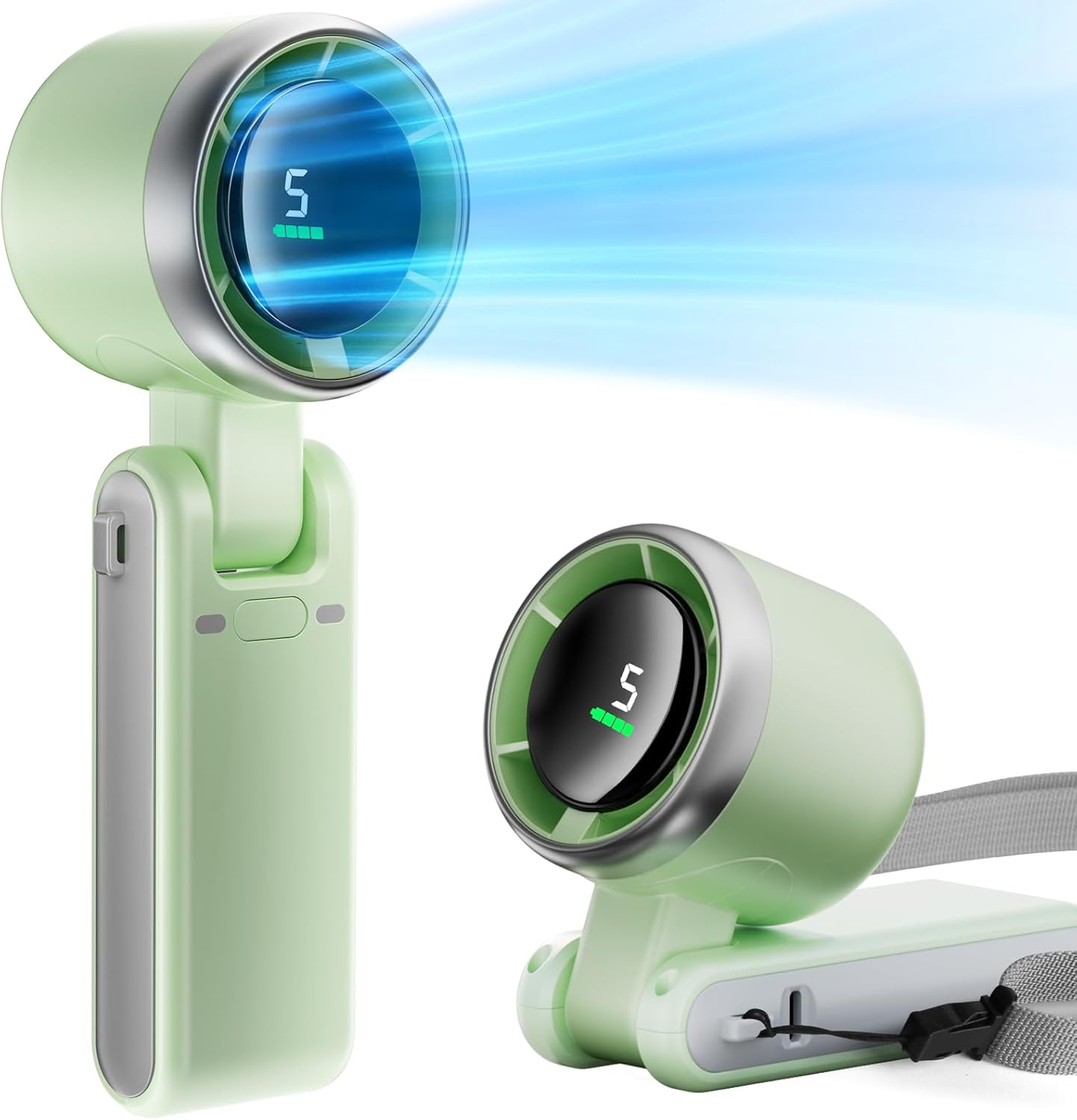 NVB™ Handheld Fan Rechargeable Mini