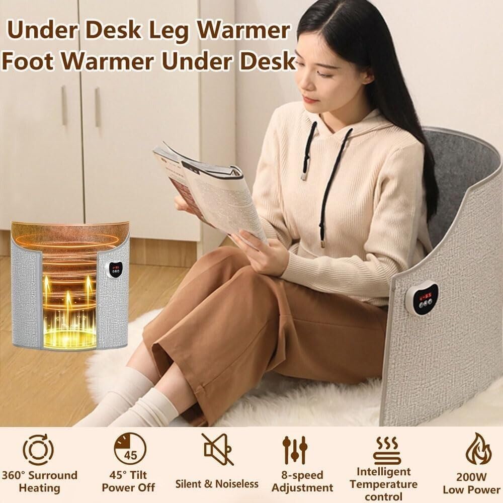 LegHeater™ Under Desk Electric Foot Warmer