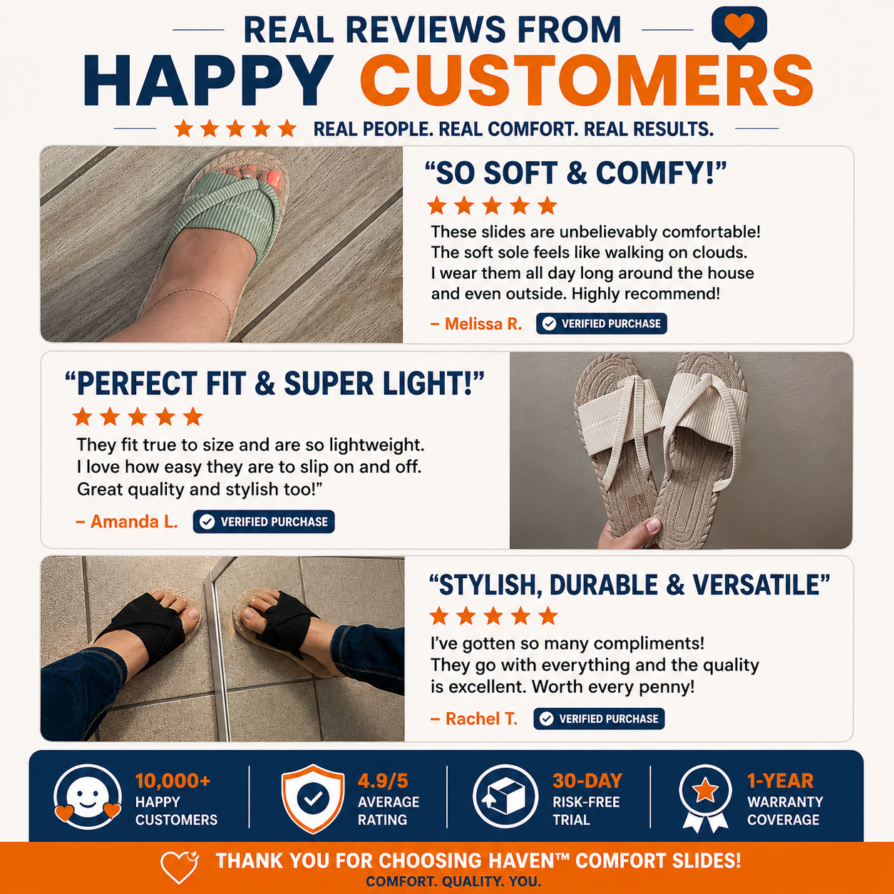 Haven™ Comfort Slides