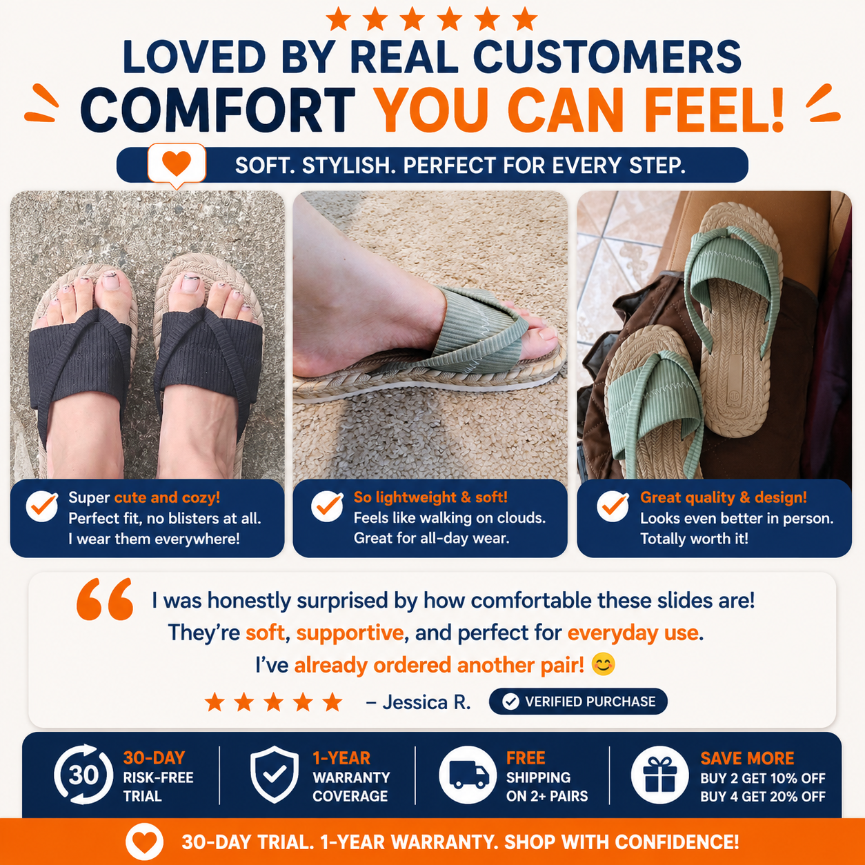 Haven™ Comfort Slides