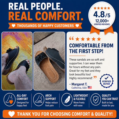 PetalWalk™ Orthopedic Sandals