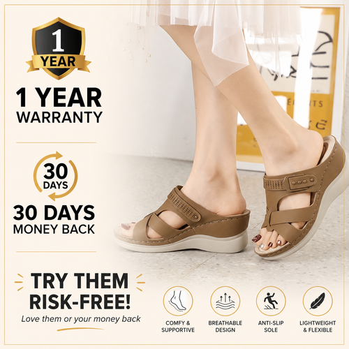 CloudLift™ Orthopedic Wedge Sandals