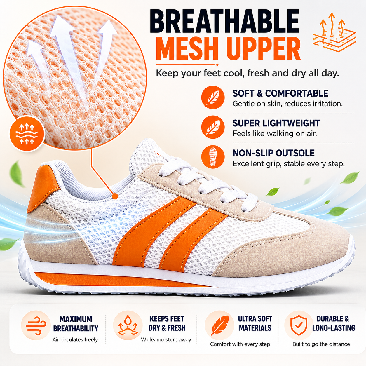 NovaStep™ Casual Sneakers