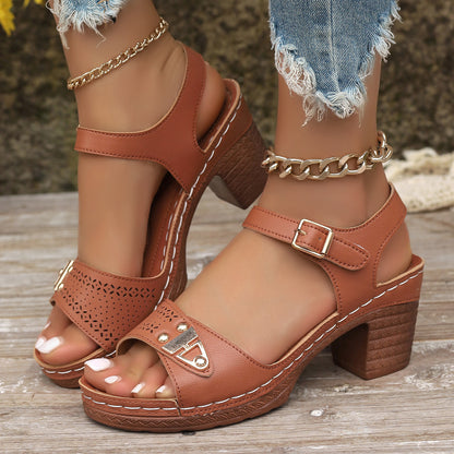 NVB™ Luna Block Heel Sandals