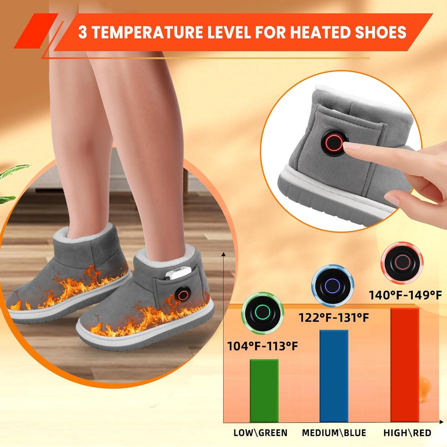 NVB™ Electric Heating Boots