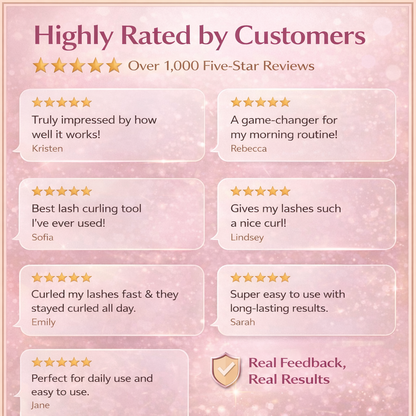 NVB™ Rechargeable Heated Eyelash Curler
