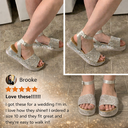 NVB Celeste™ Crystal Flatform Sandals