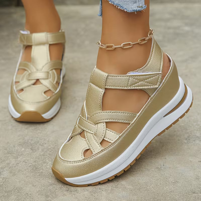 ComfortLift™ Orthopedic Platform Sandals – Walk Pain-Free & Look Taller Instantly