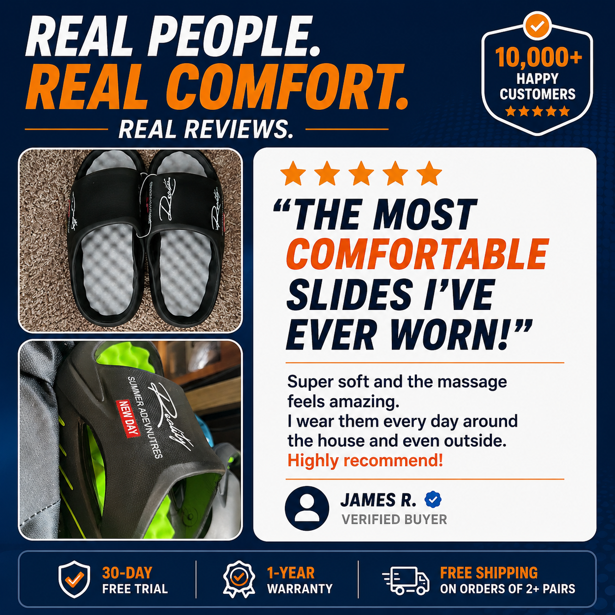 Atlas™ Recovery Massage Slides