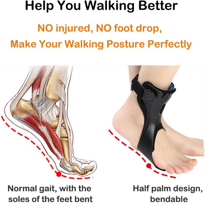 Drop Foot Support AFO Brace with Inflatable Airbag