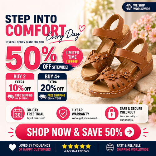 ComfortBloom™ Orthopedic Sandals