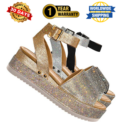 NVB Celeste™ Crystal Flatform Sandals