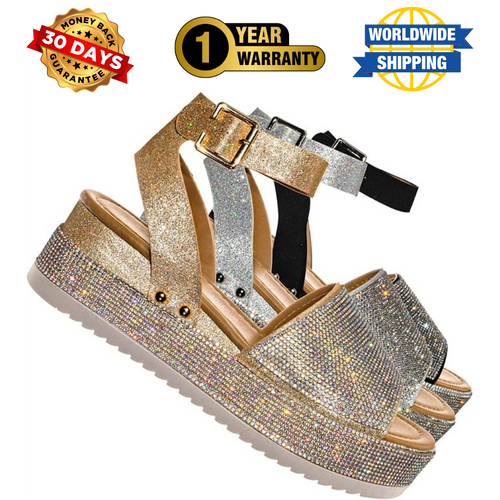 NVB Celeste™ Crystal Flatform Sandals
