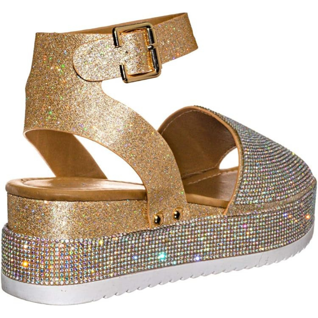 NVB Celeste™ Crystal Flatform Sandals
